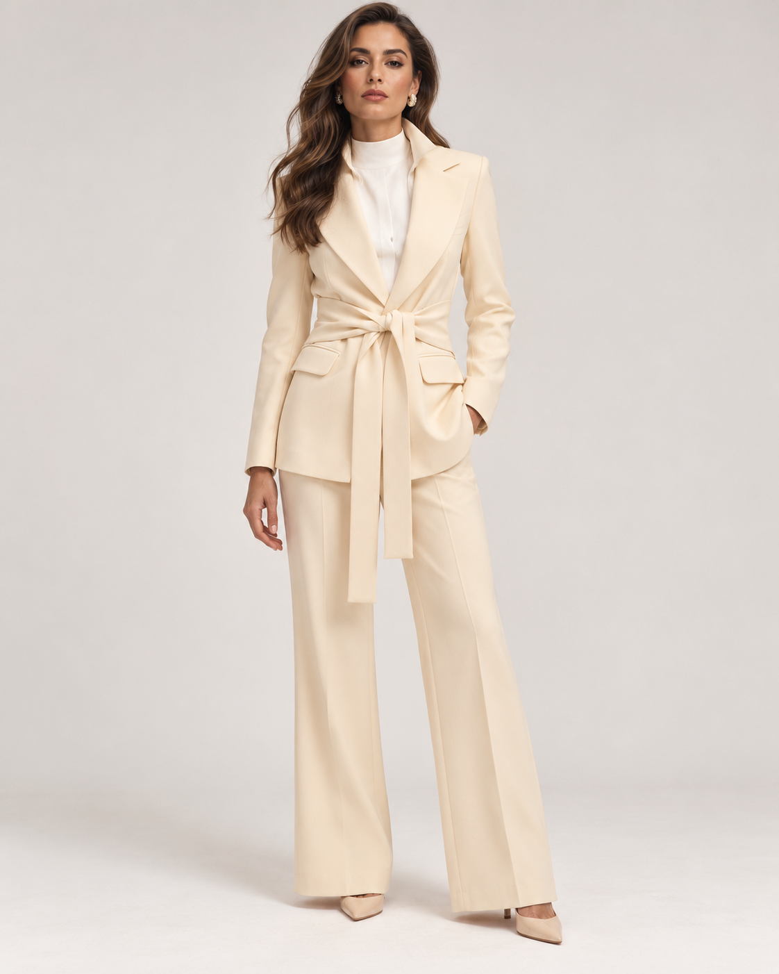 Conjunto de chaqueta y pantalón a juego