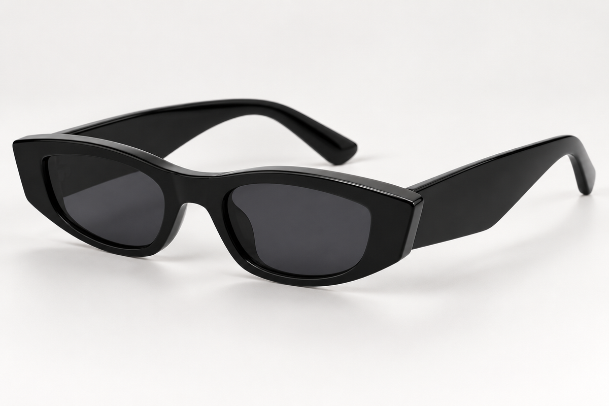 Narrow Polygon Cat-Eye Sunglasses – product view 2 | AVRENDI