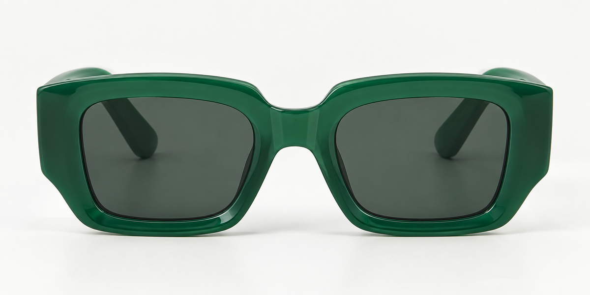 Oversized Thick Square Sunglasses – product view 2 | AVRENDI