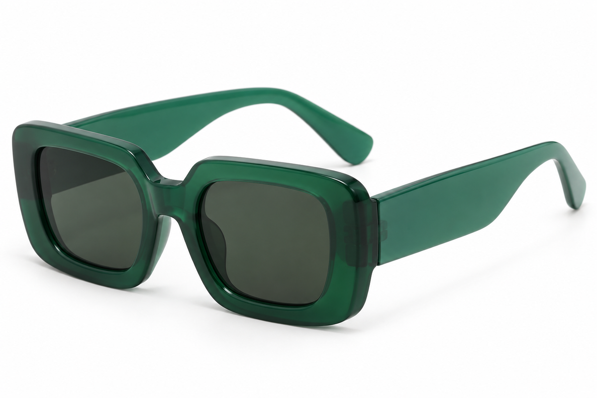 Oversized Thick Square Sunglasses – product view 3 | AVRENDI