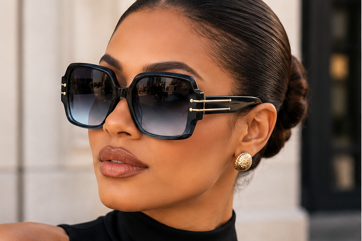 Rivet Square Sunglasses – product view 1 | AVRENDI