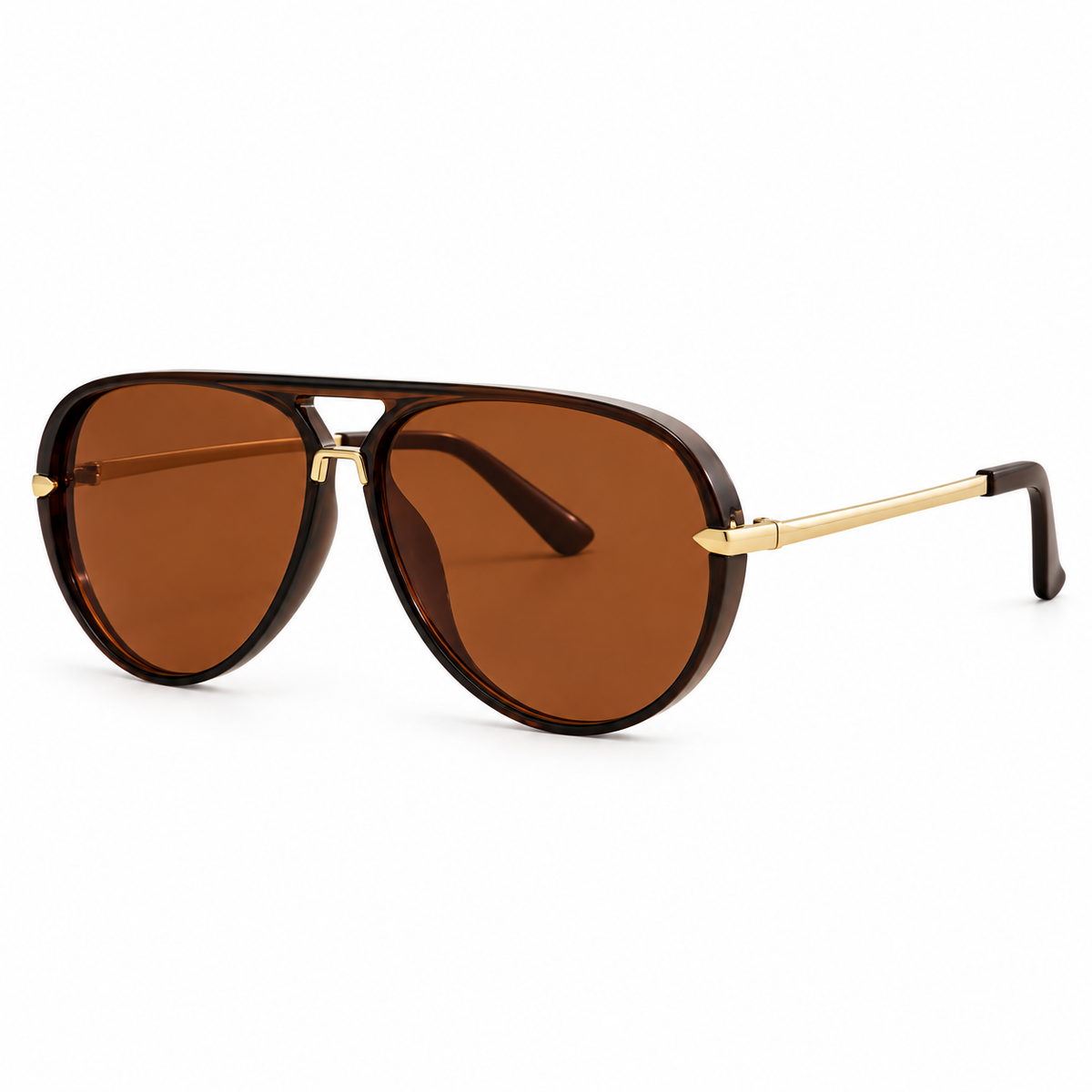 Retro Metal Aviator Sunglasses – product view 8 | AVRENDI